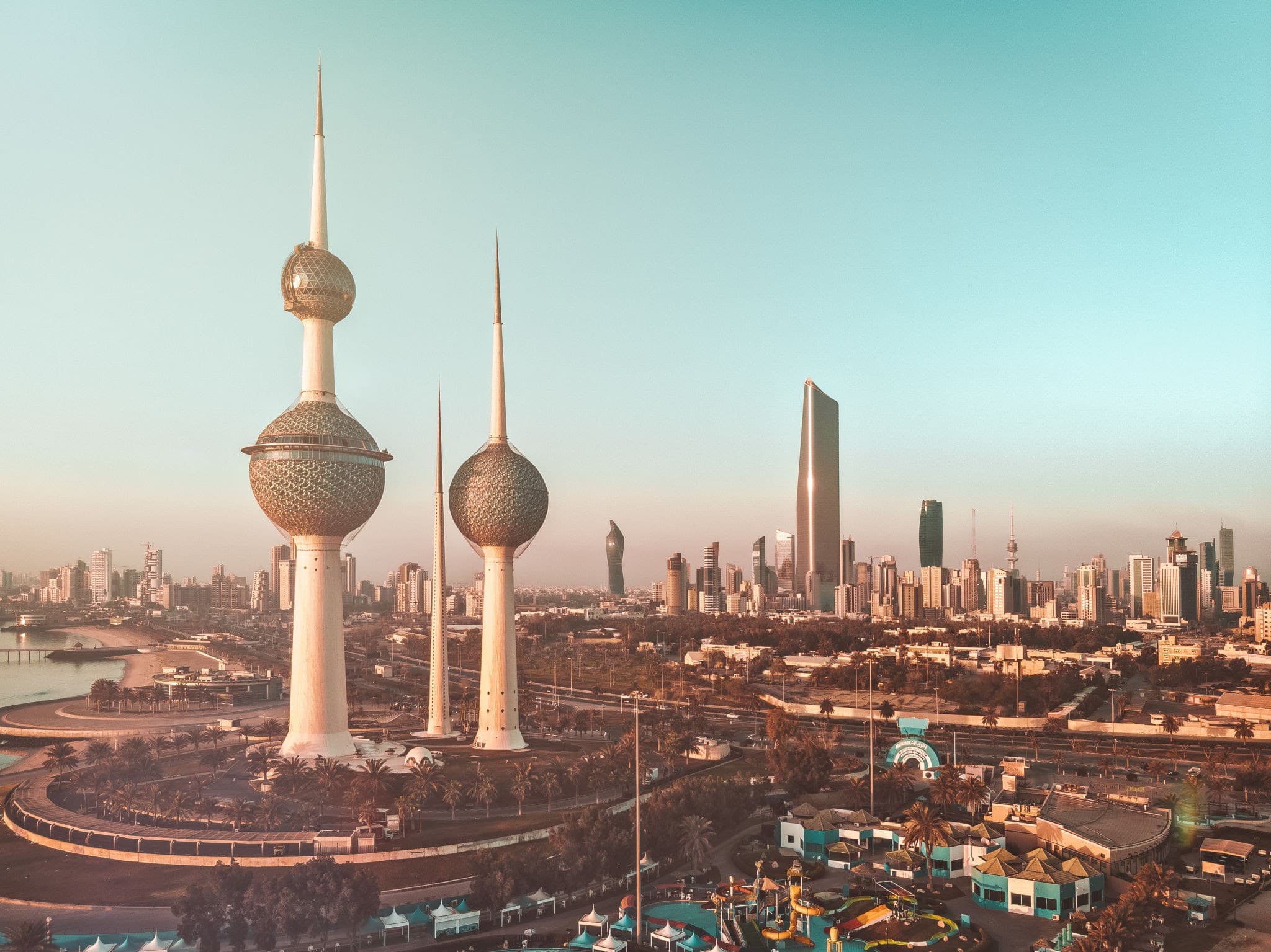 Kuwait City Skyline